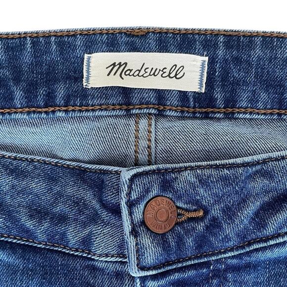 Madewell Mid-Rise Kick Out Jeans Dark Blue Size 22W - Picture 13 of 16